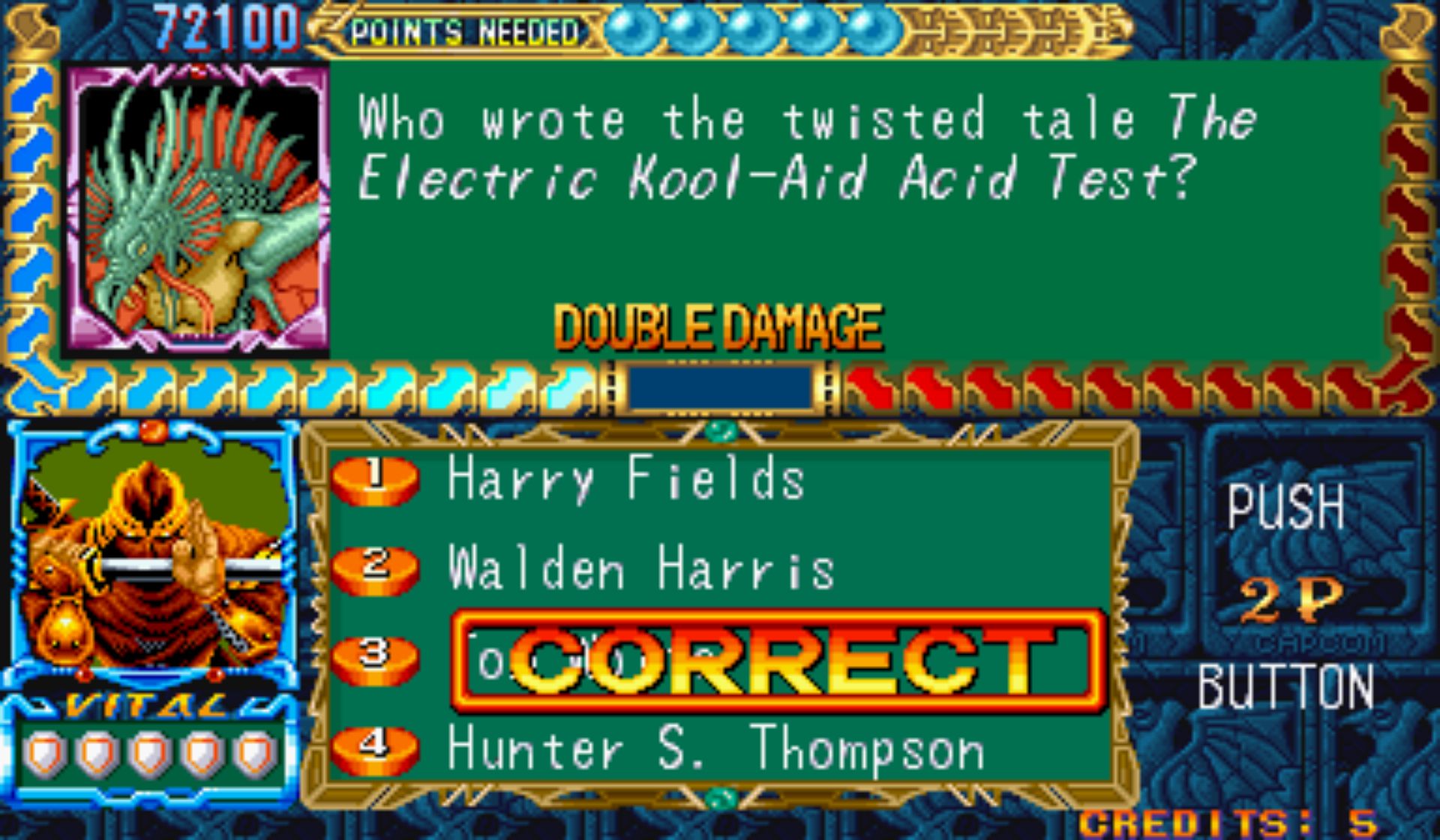 龙之谜题／龙之问答街机游戏截图第20张