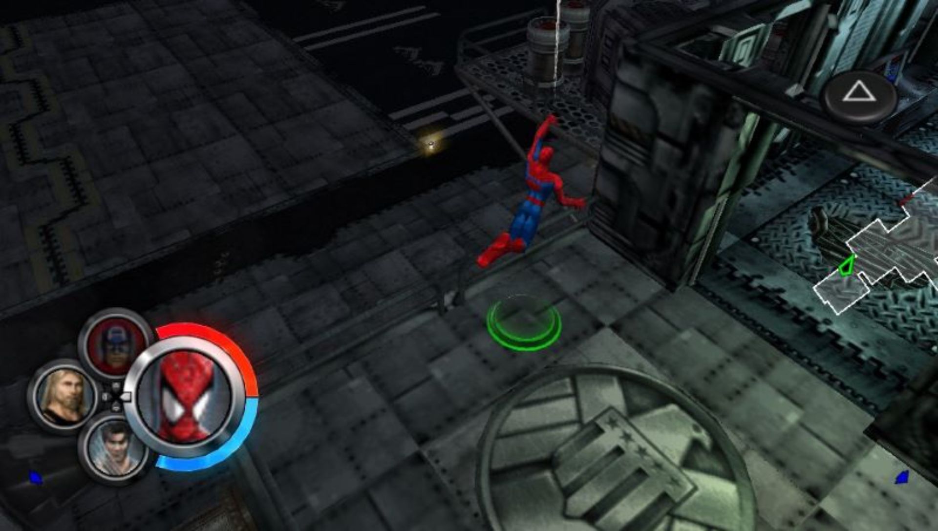 漫画英雄：终极联盟PSP游戏截图第19张