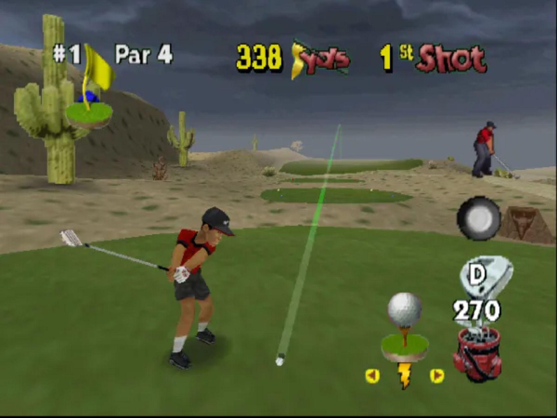 泰格伍兹高尔夫N64游戏截图第20张