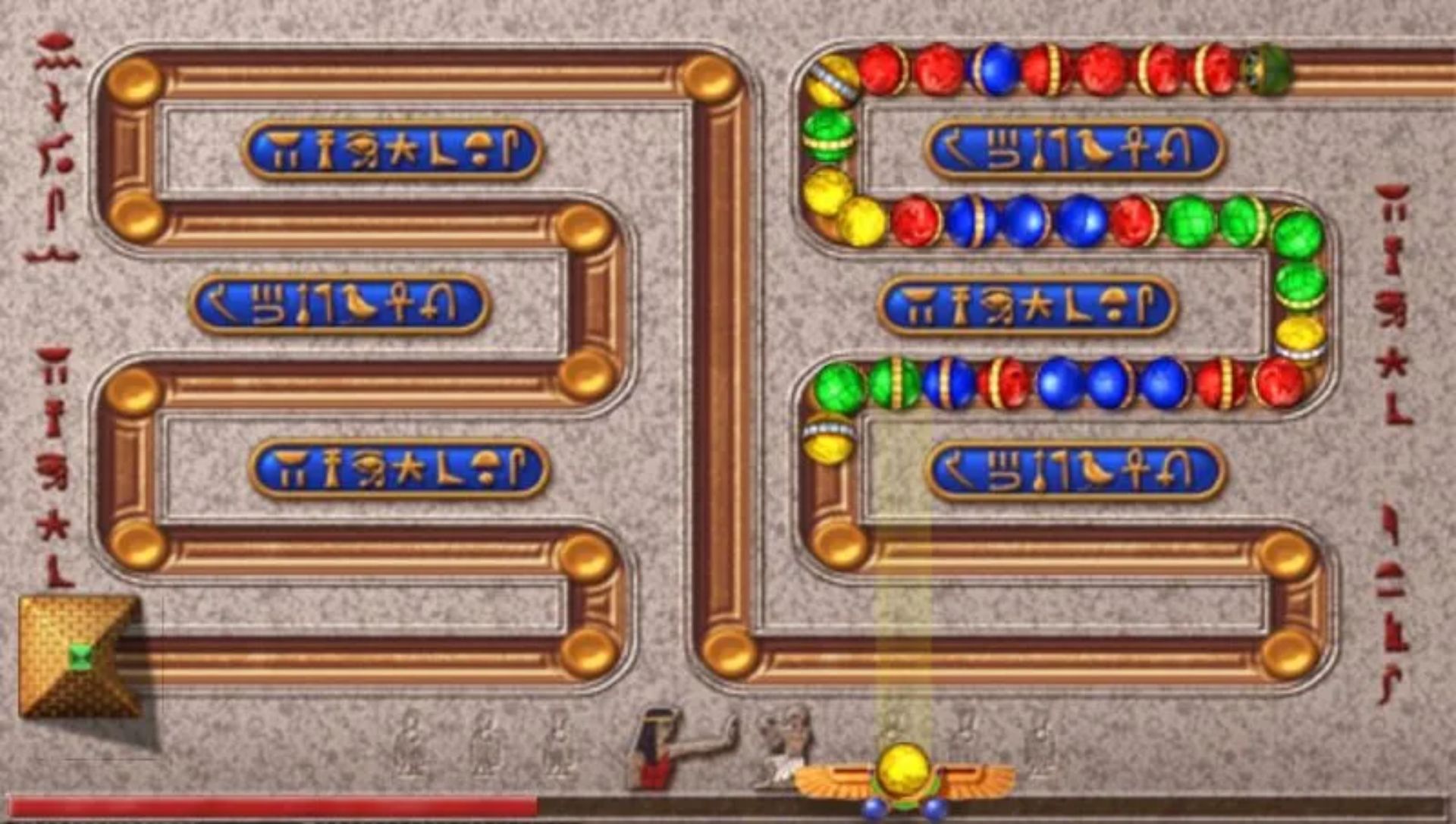 卢克索：金字塔祖玛PSP游戏截图第13张