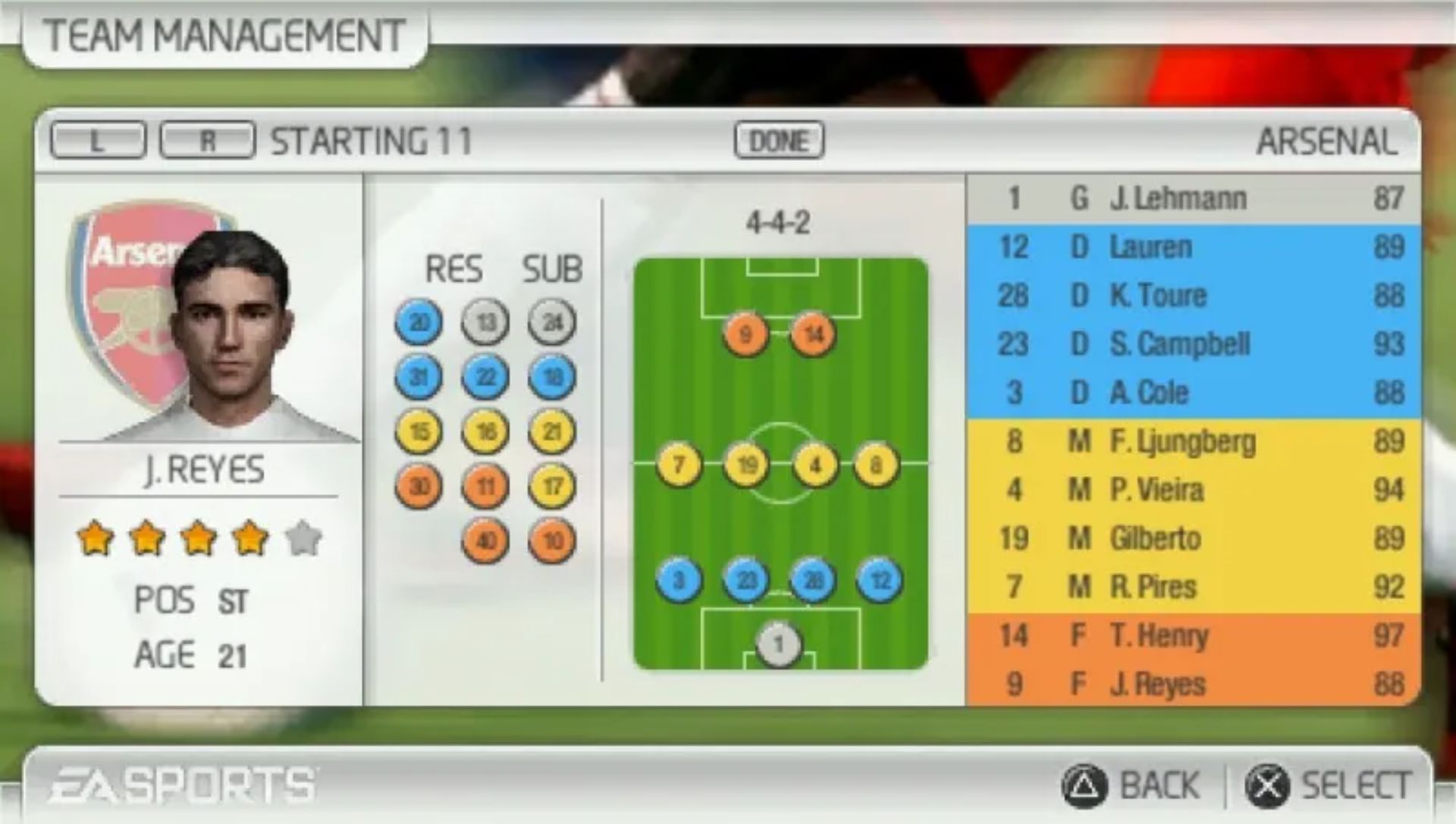 FIFA足球PSP游戏截图第14张