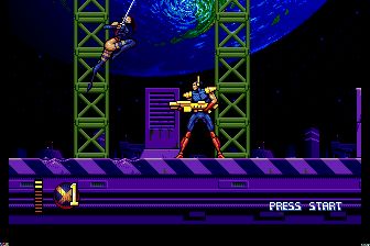 X战警2：克隆人的进攻MD游戏截图第15张