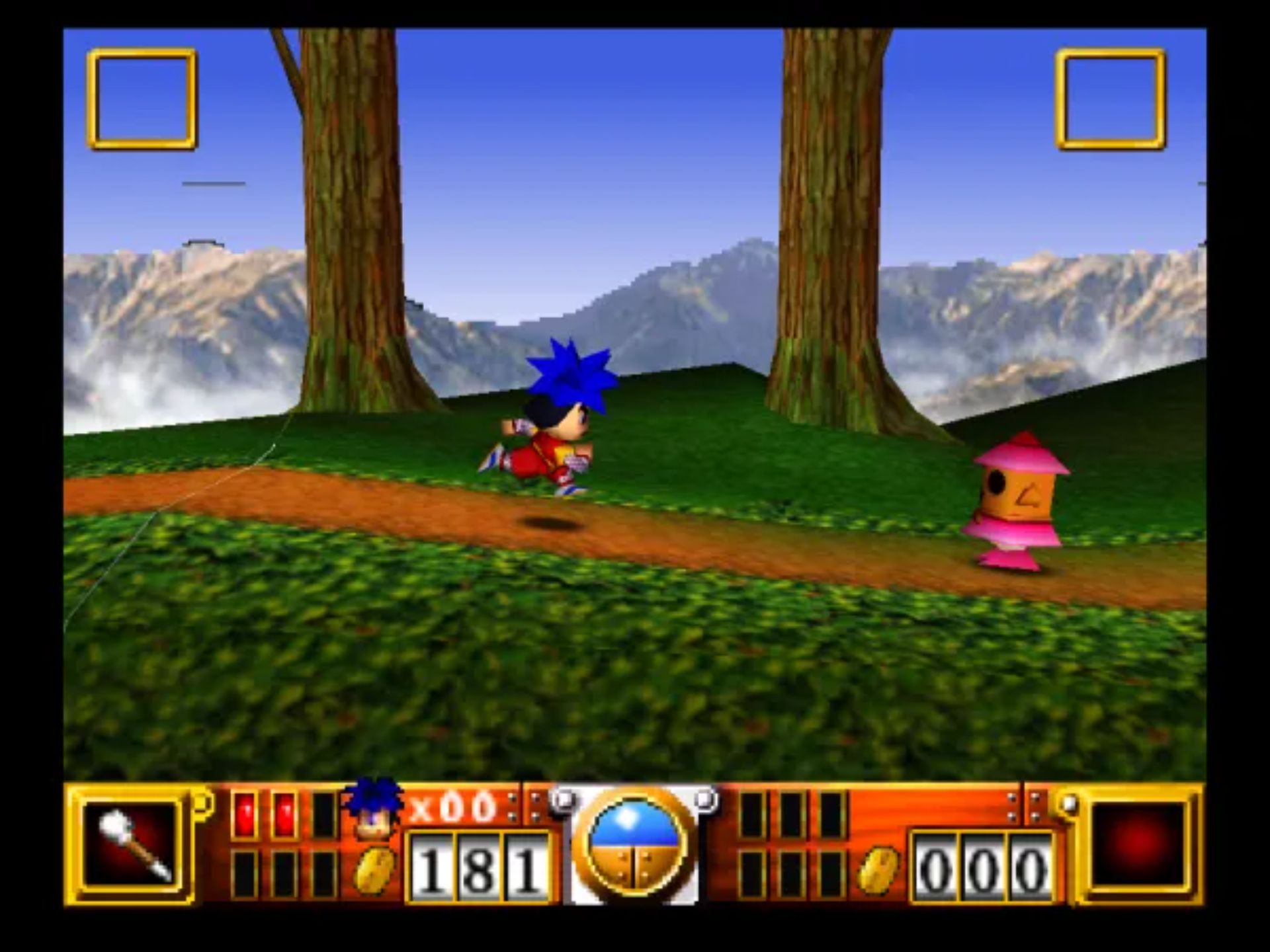 大盗伍佑卫门：道中除妖记N64游戏截图第9张