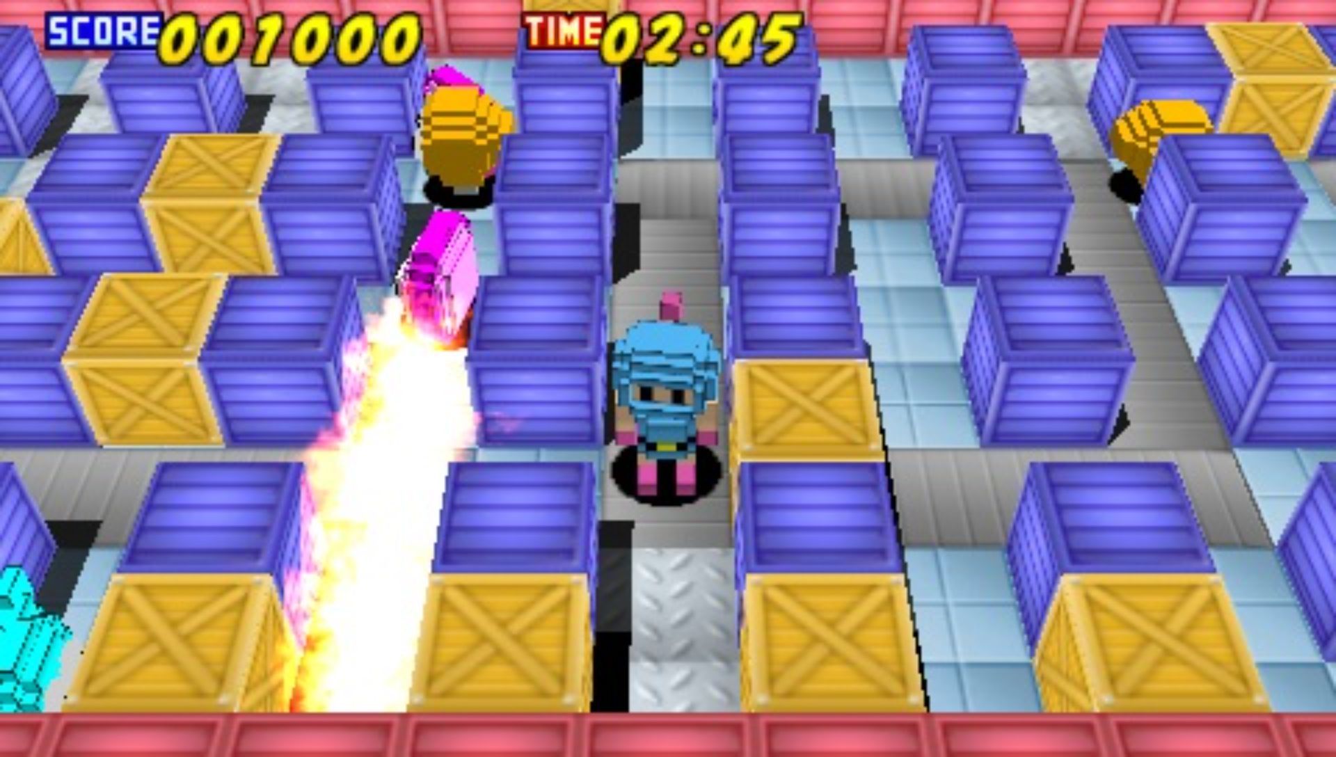 炸弹人：爆风战队PSP游戏截图第19张