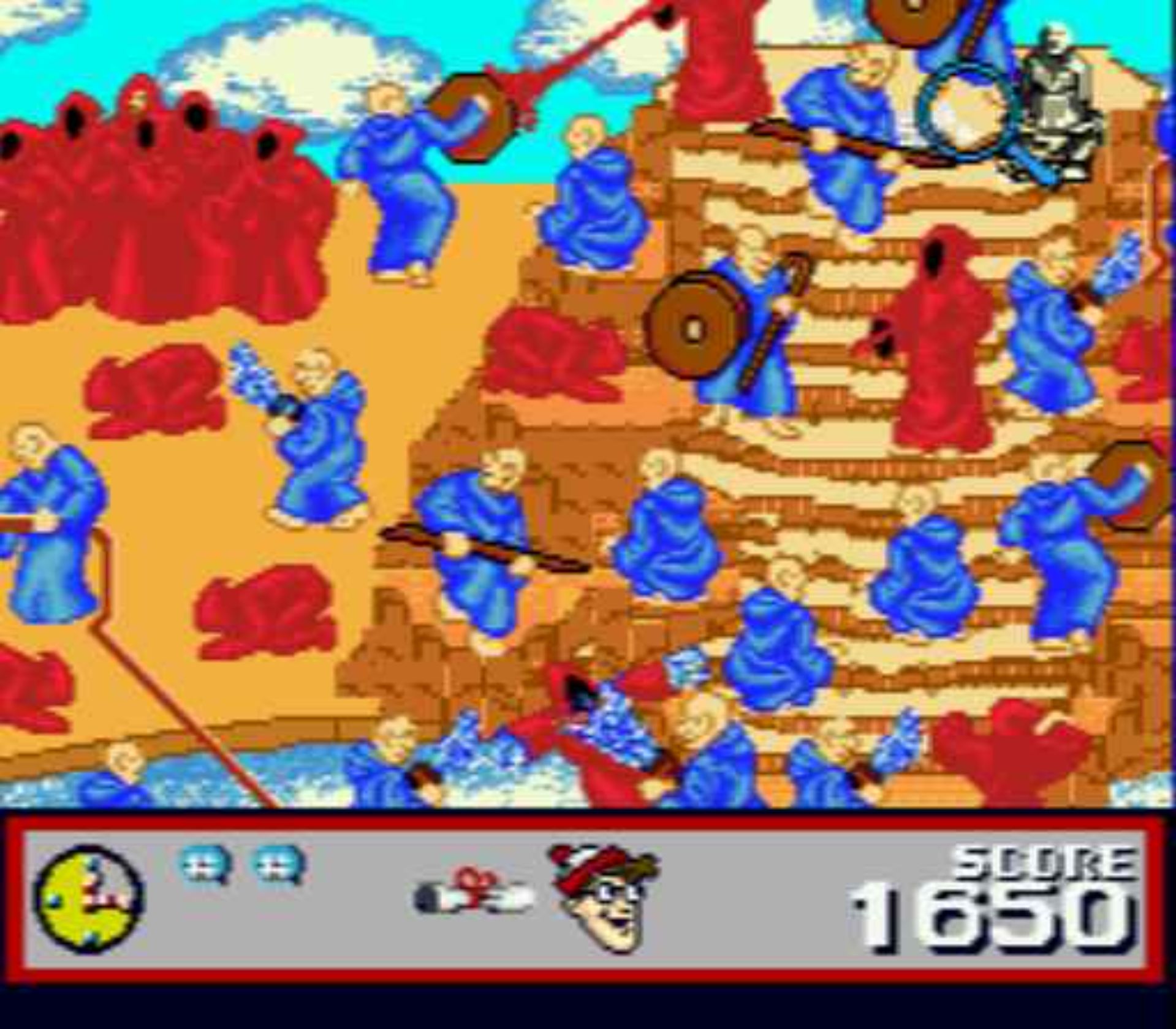 寻找沃尔多2／超级找一找／威利在哪里2MD游戏截图第5张