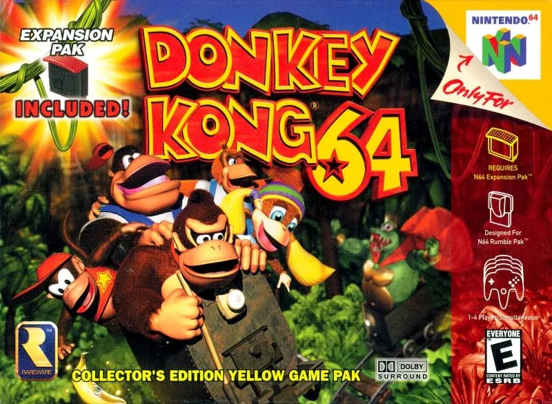 大金刚64(Donkey Kong 64 / DK64)N64游戏截图第1张