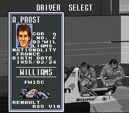 休曼F1大奖赛2SFC游戏截图第6张