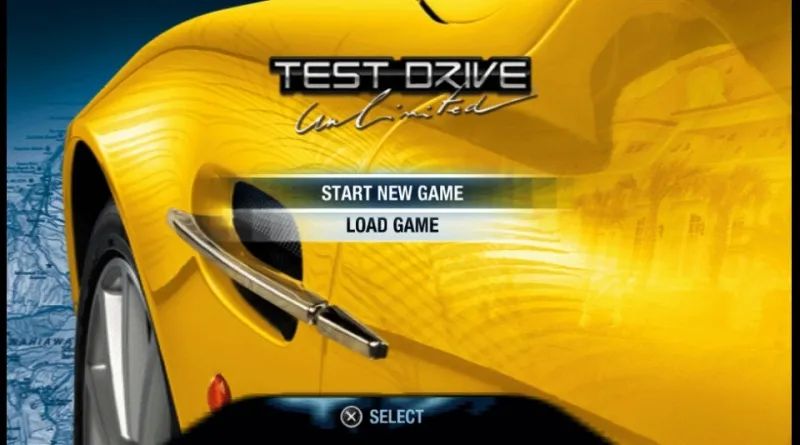 无限试驾PSP游戏截图第1张