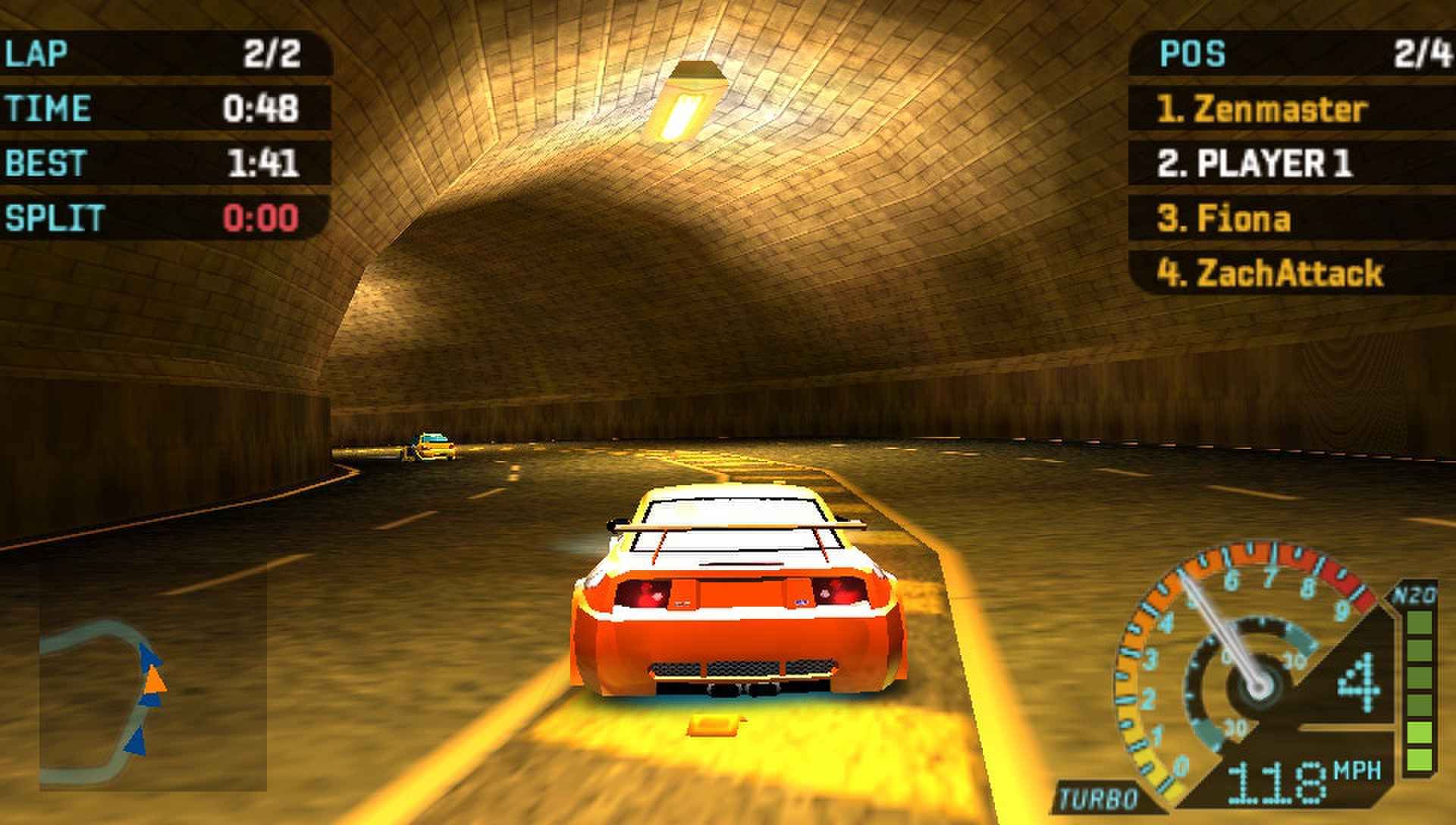 极品飞车：地下狂飙PSP游戏截图第11张