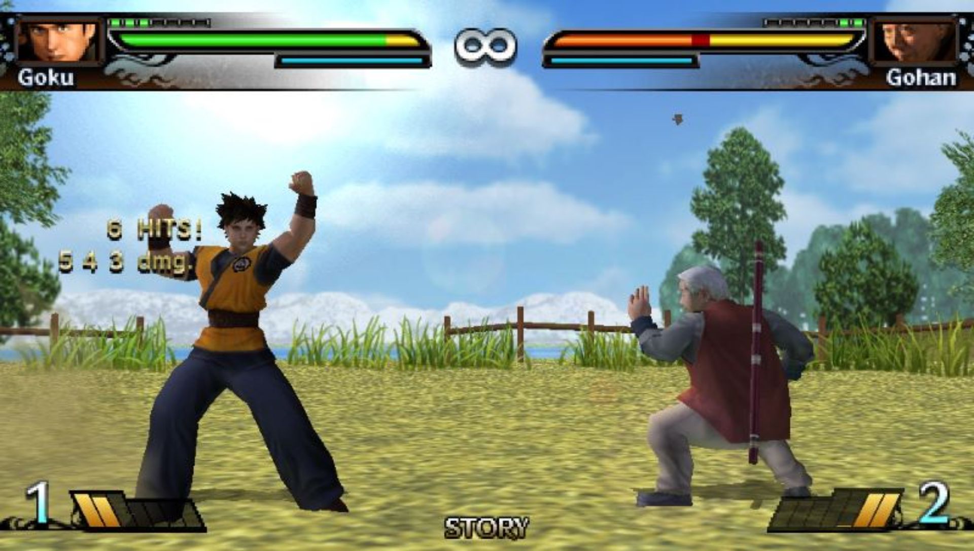 龙珠：进化PSP游戏截图第12张