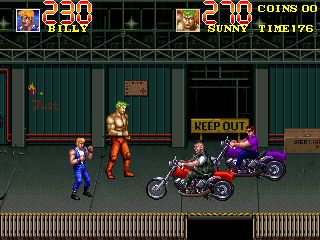 双截龙3：罗塞塔之石街机游戏截图第5张