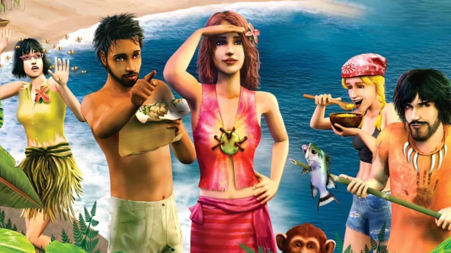 模拟人生2：孤岛物语／生存游戏／漂流者NDS游戏截图第3张