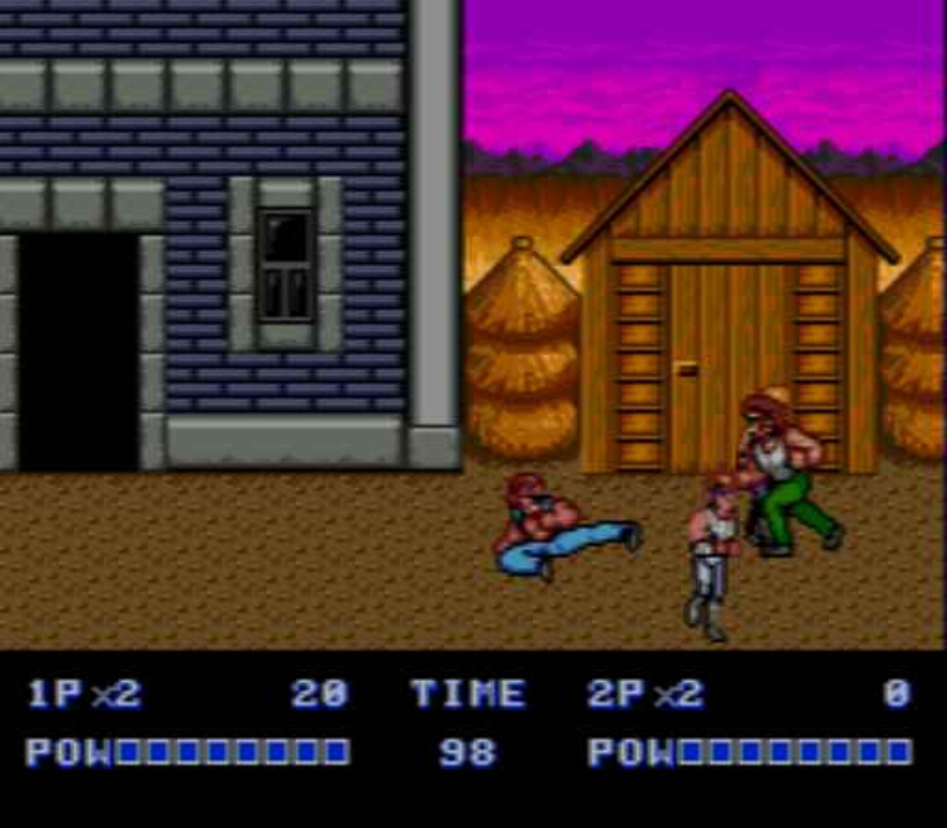 双截龙2：复仇MD游戏截图第11张