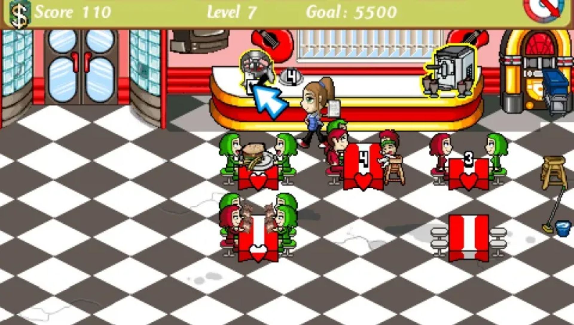 美女餐厅PSP游戏截图第9张