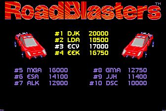 爆裂赛车／火爆公路赛车MD游戏截图第6张