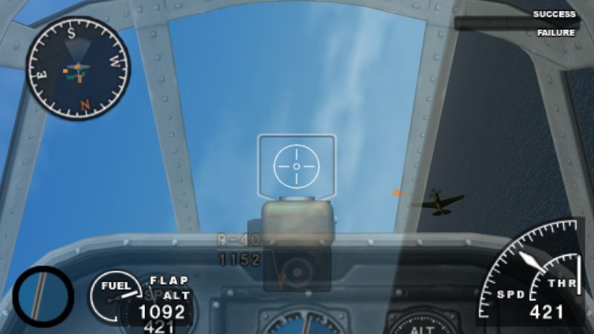 零式舰上战斗记：征空王PSP游戏截图第10张