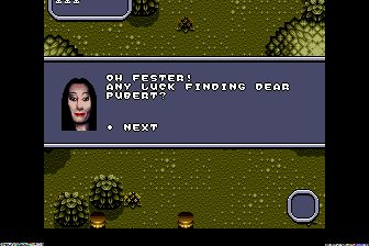 亚当斯一家的价值观MD游戏截图第5张