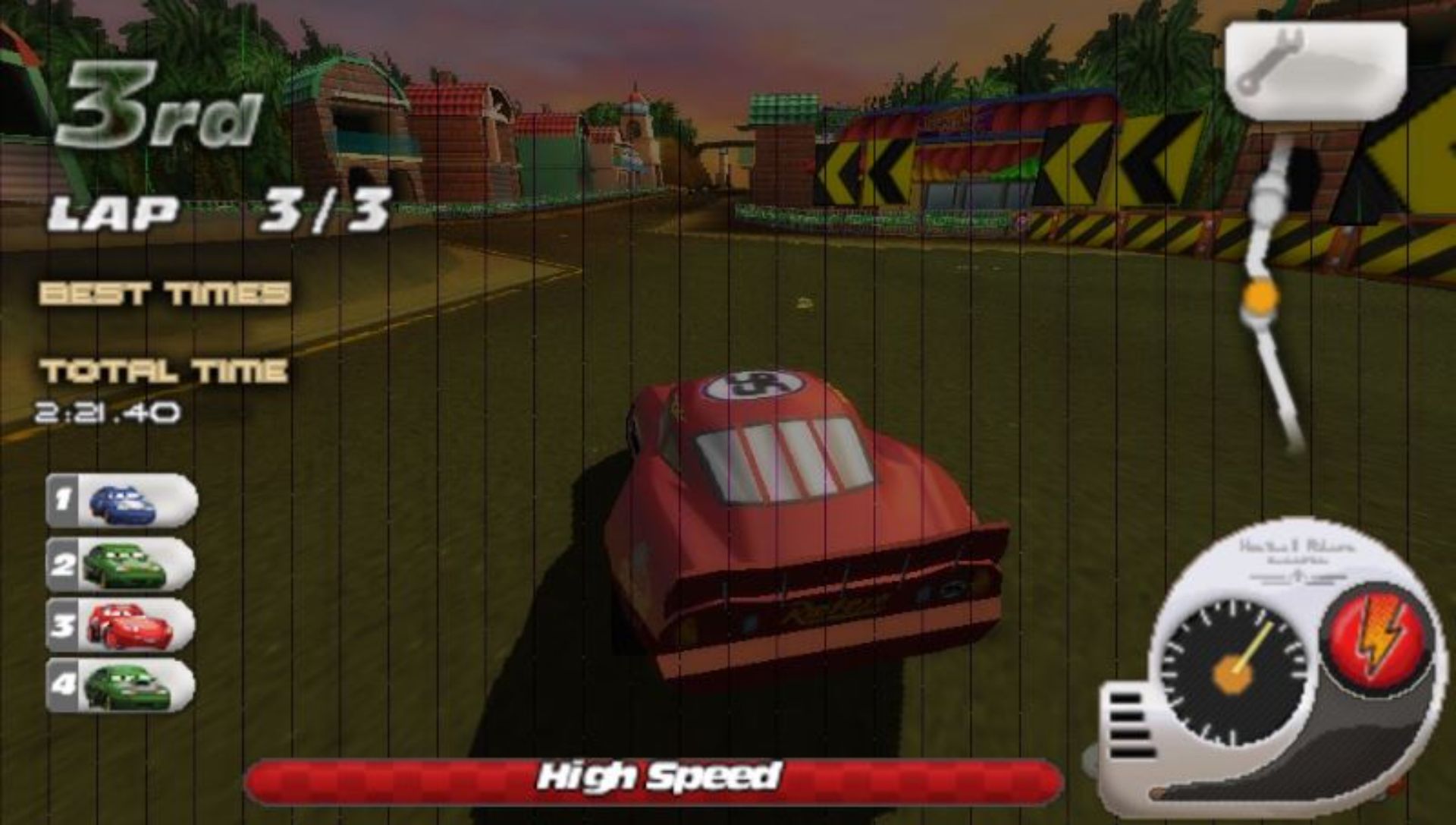 汽车总动员：竞速PSP游戏截图第6张