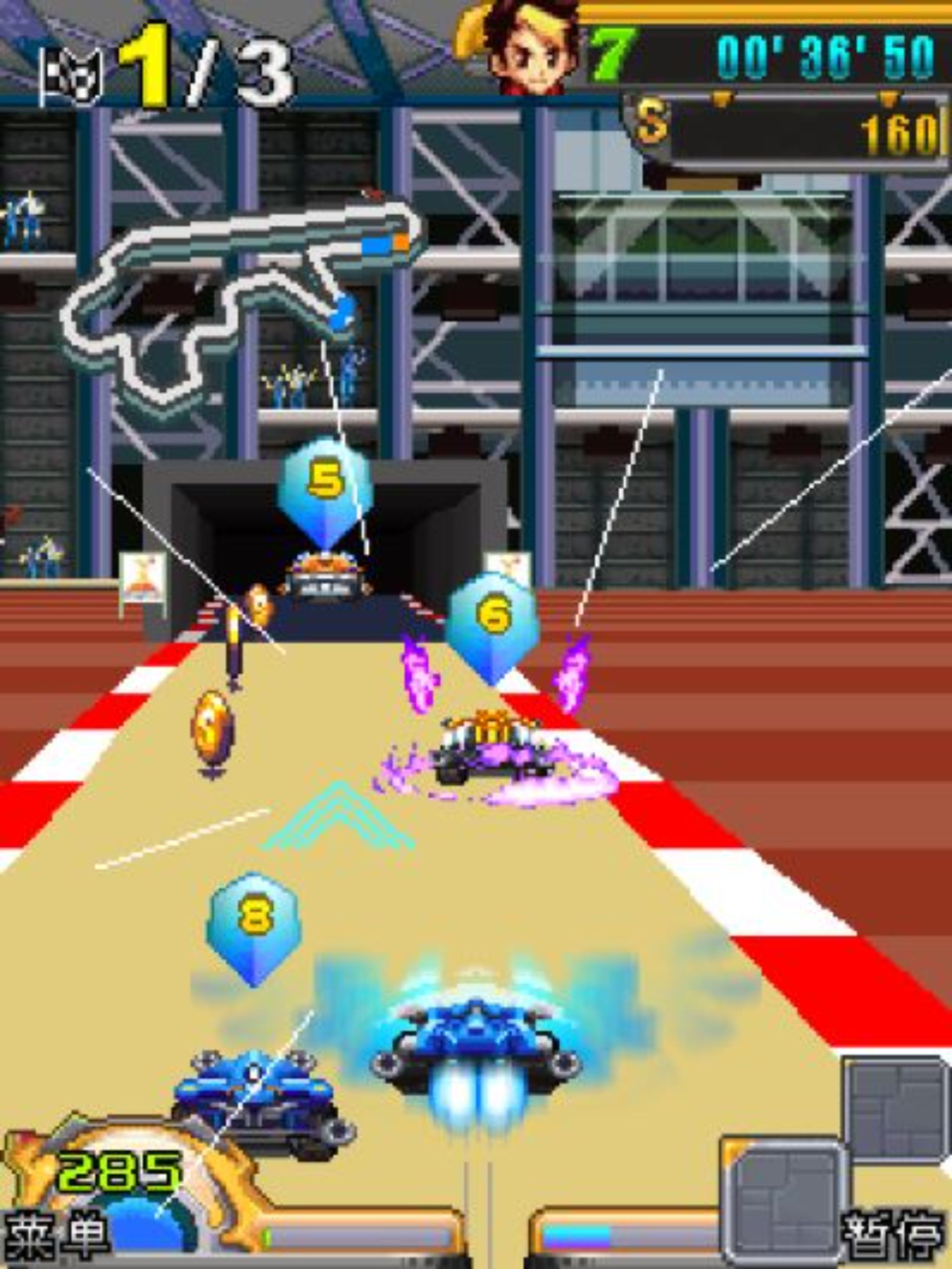 急速狂飙Java游戏截图第4张