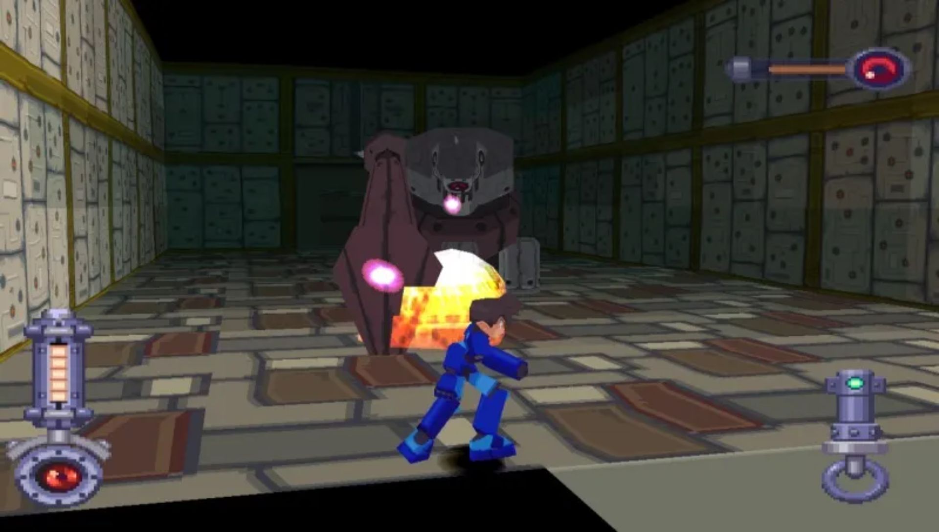 洛克人Dash1：钢铁之心PSP游戏截图第9张