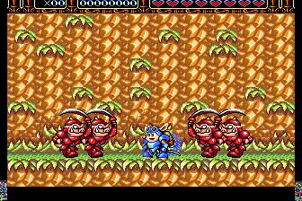 火箭骑士历险记／火箭骑士大冒险MD游戏截图第17张