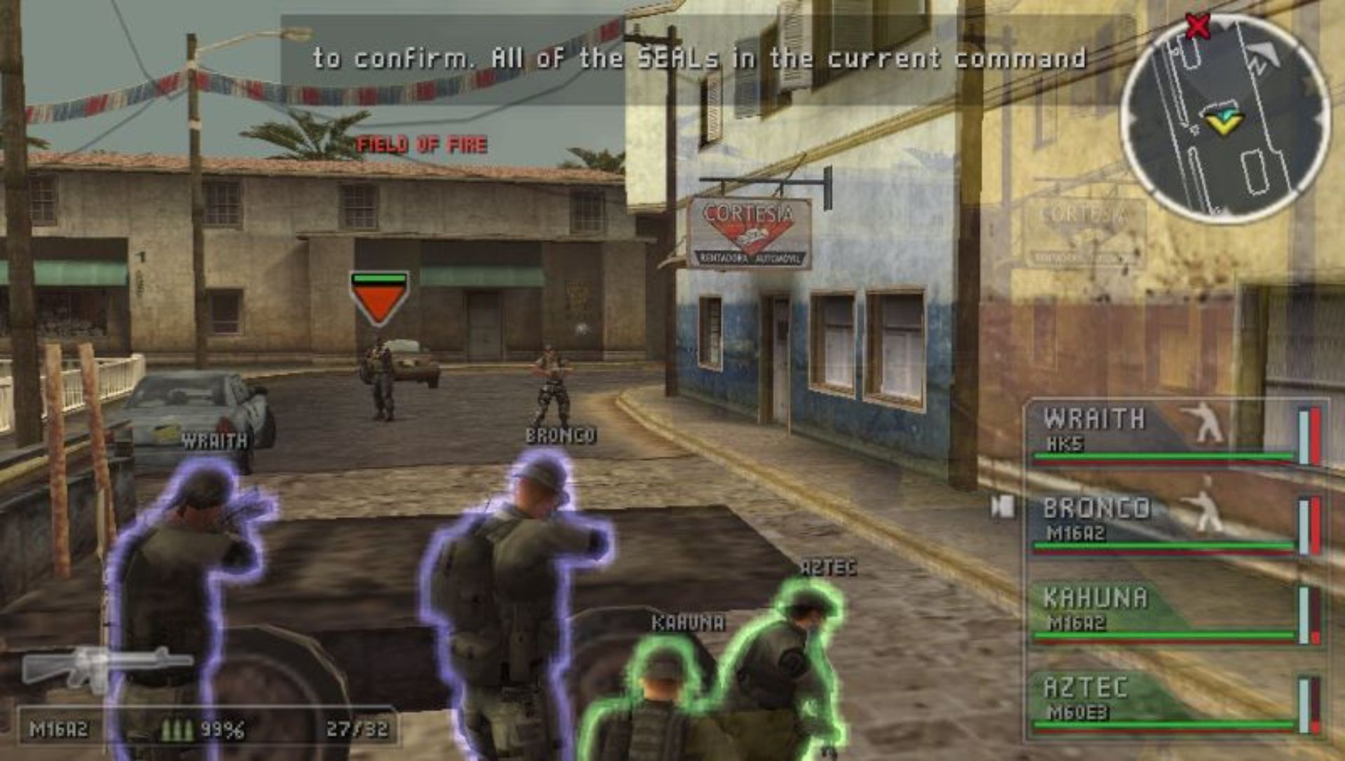 海豹突击队：战术打击PSP游戏截图第7张