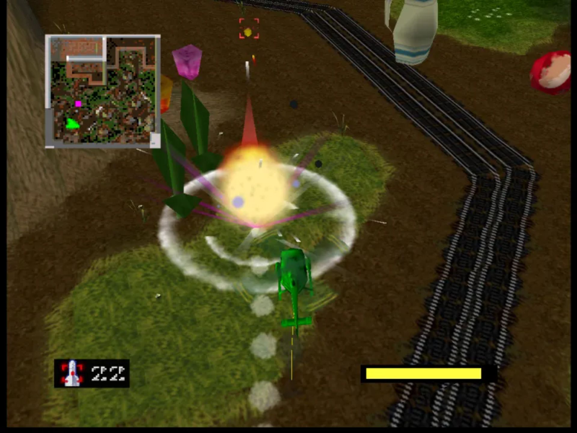 玩具兵大战：空中打击N64游戏截图第18张