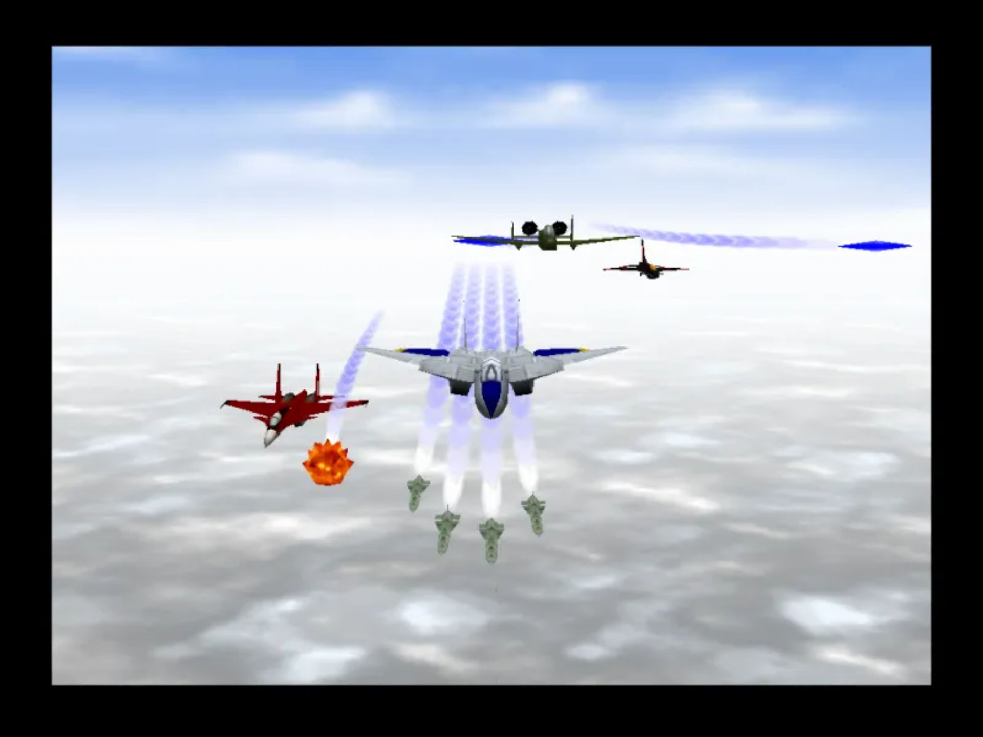 音速战机：突击N64游戏截图第3张