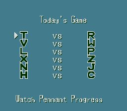 诺雷恩的棒球SFC游戏截图第3张