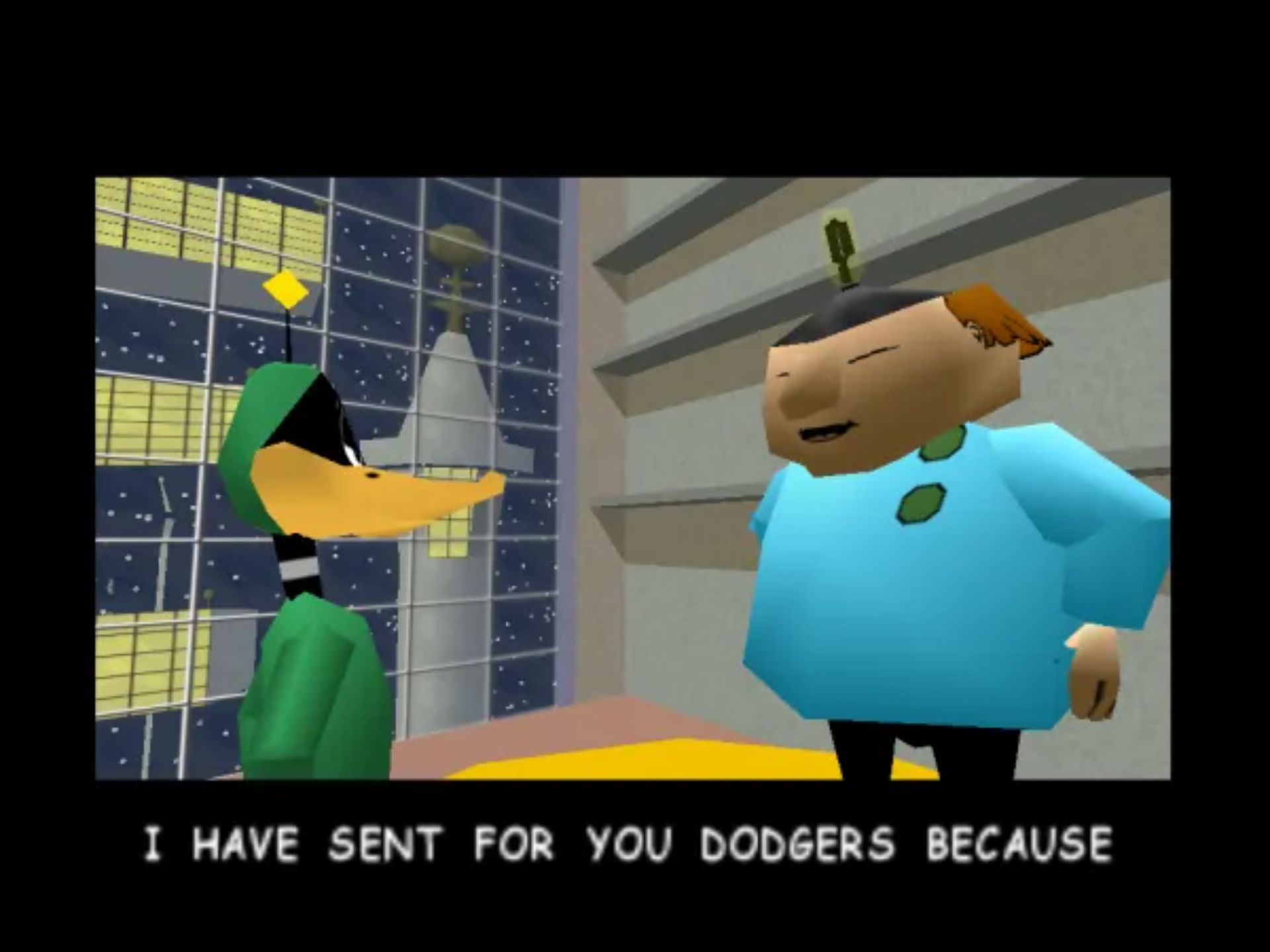 道奇鸭火星历险记N64游戏截图第7张