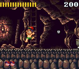 高桥名人之大冒险岛1SFC游戏截图第4张