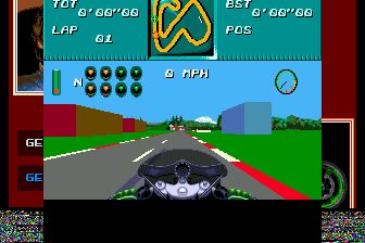 川崎超级摩托大赛MD游戏截图第5张