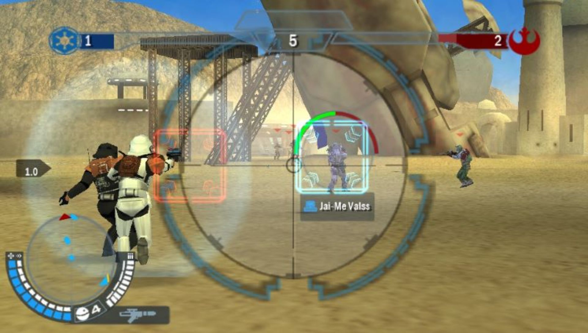 星球大战：前线（精英舰队）PSP游戏截图第7张