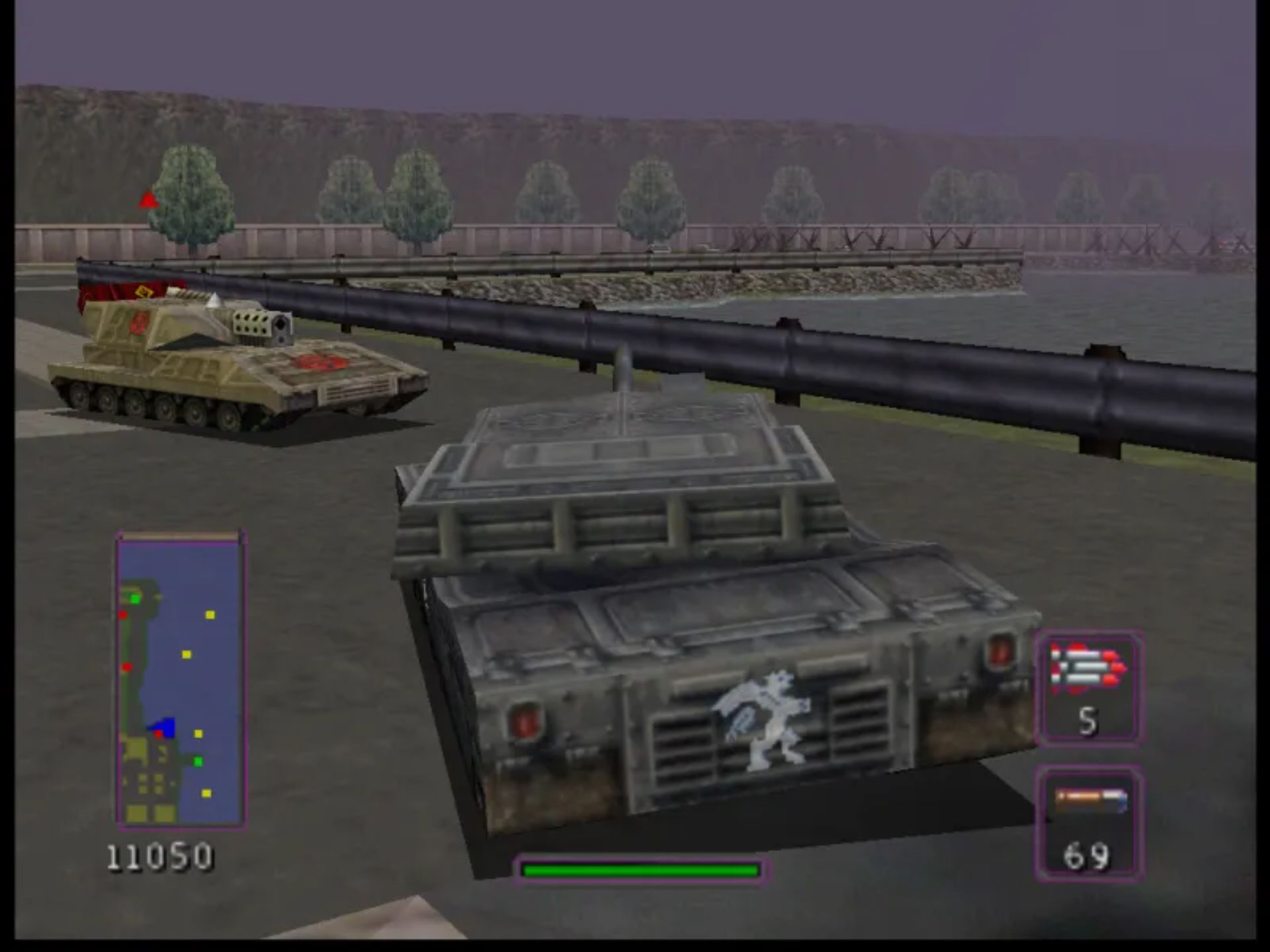坦克大战：世界公敌N64游戏截图第12张