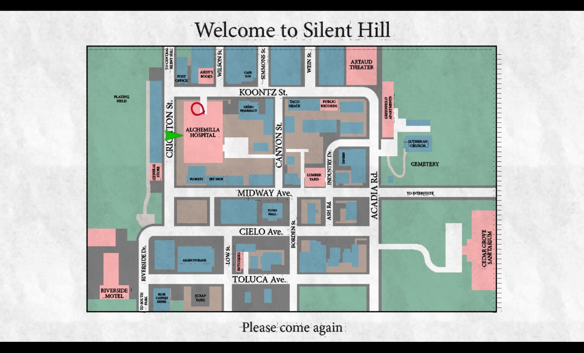 寂静岭：起源PSP游戏截图第14张