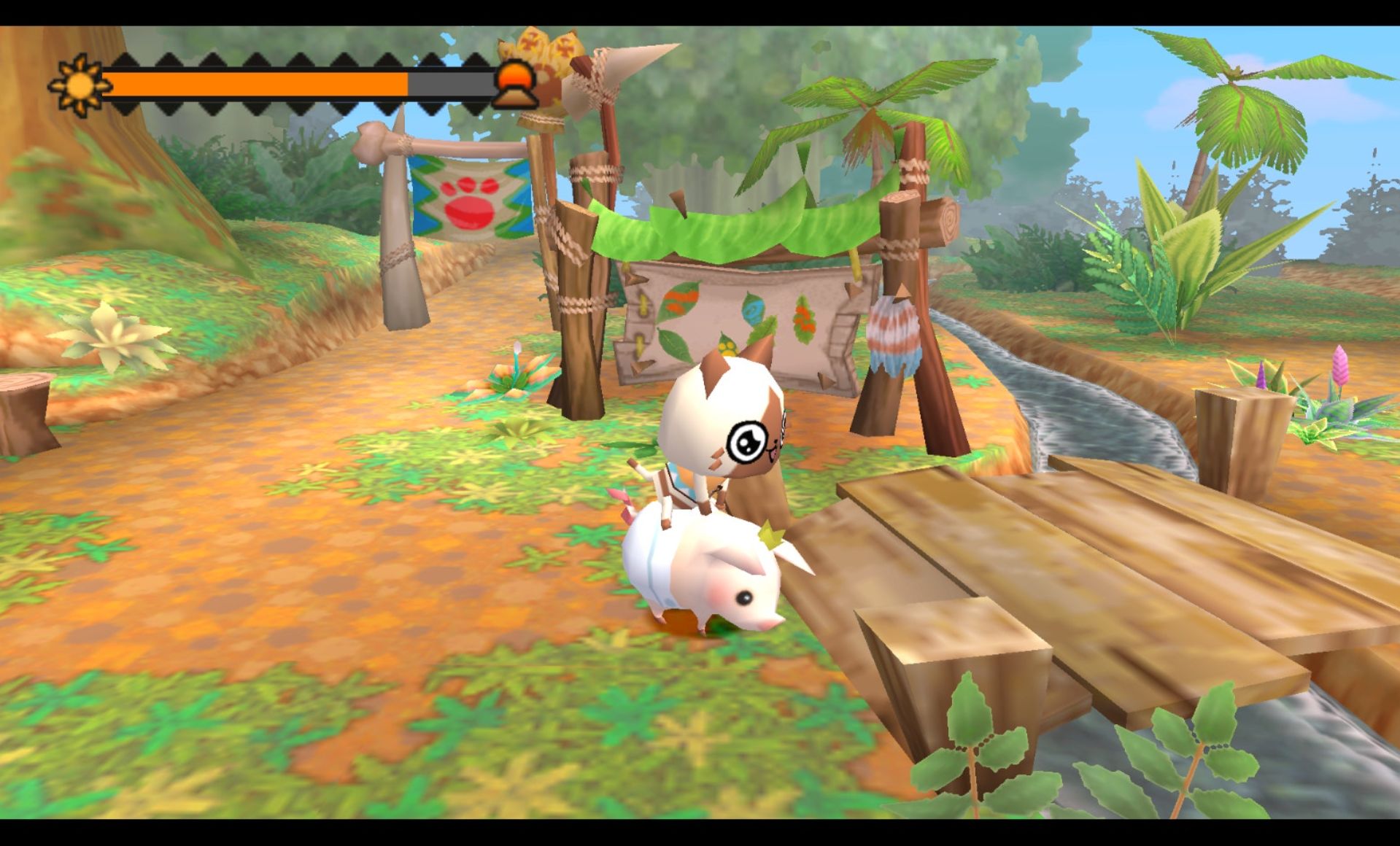 怪物猎人日记：暖洋洋的猫猫村PSP游戏截图第8张