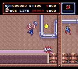 大力水手：坏心眼魔女海哈格之卷SFC游戏截图第11张