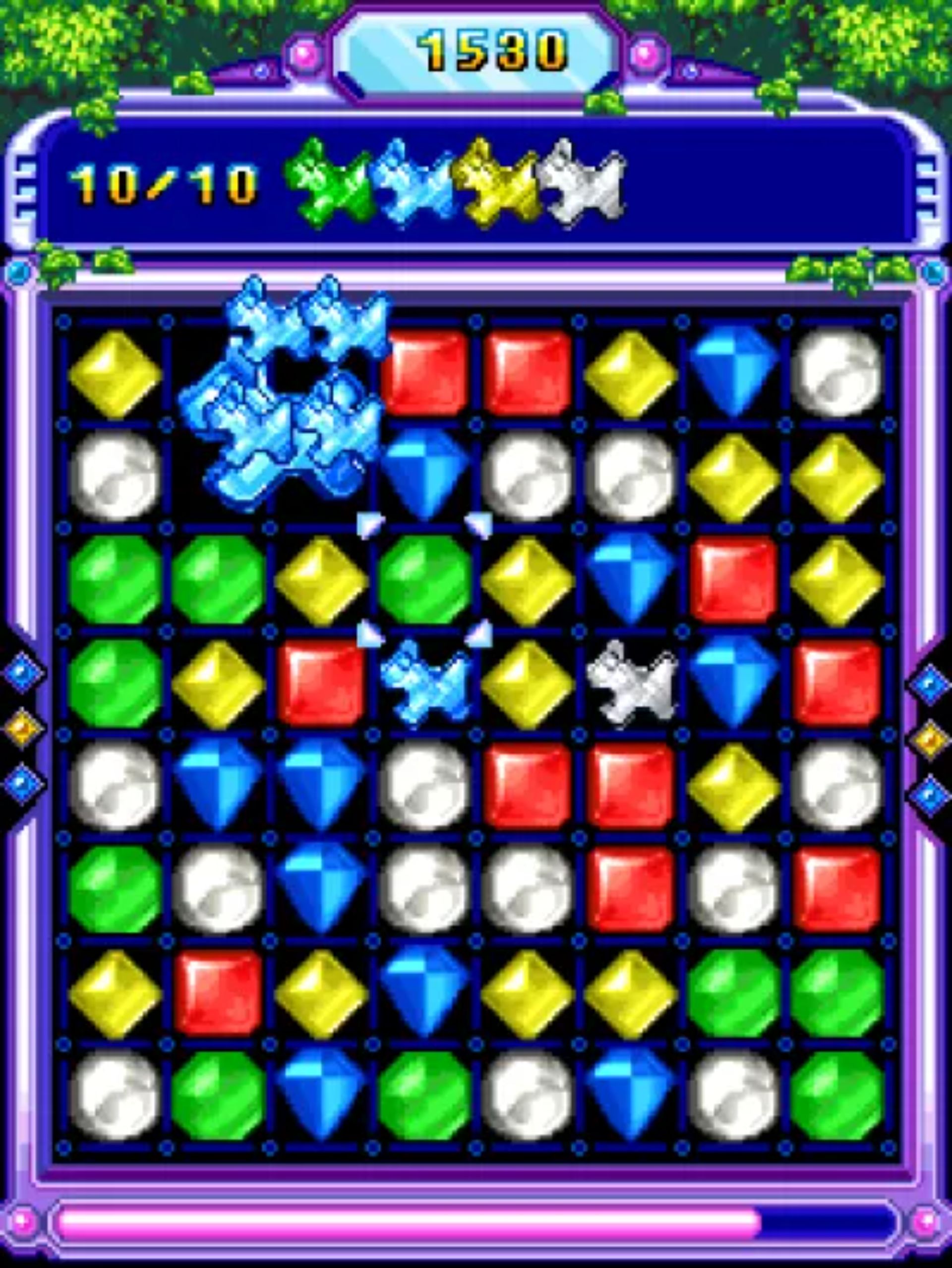 宝石迷情：水晶方块Java游戏截图第4张