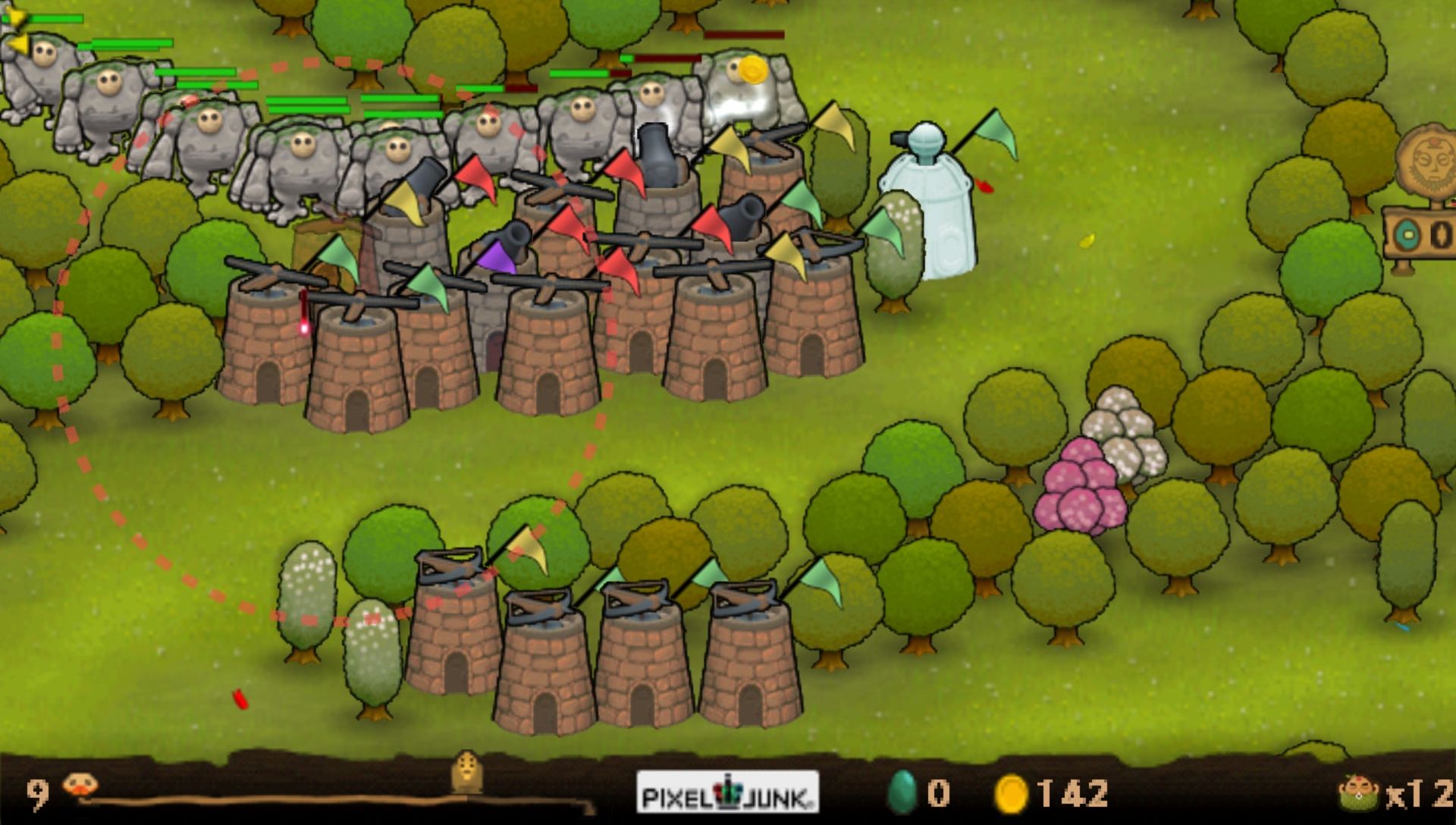 像素垃圾：妖怪豪华版PSP游戏截图第10张