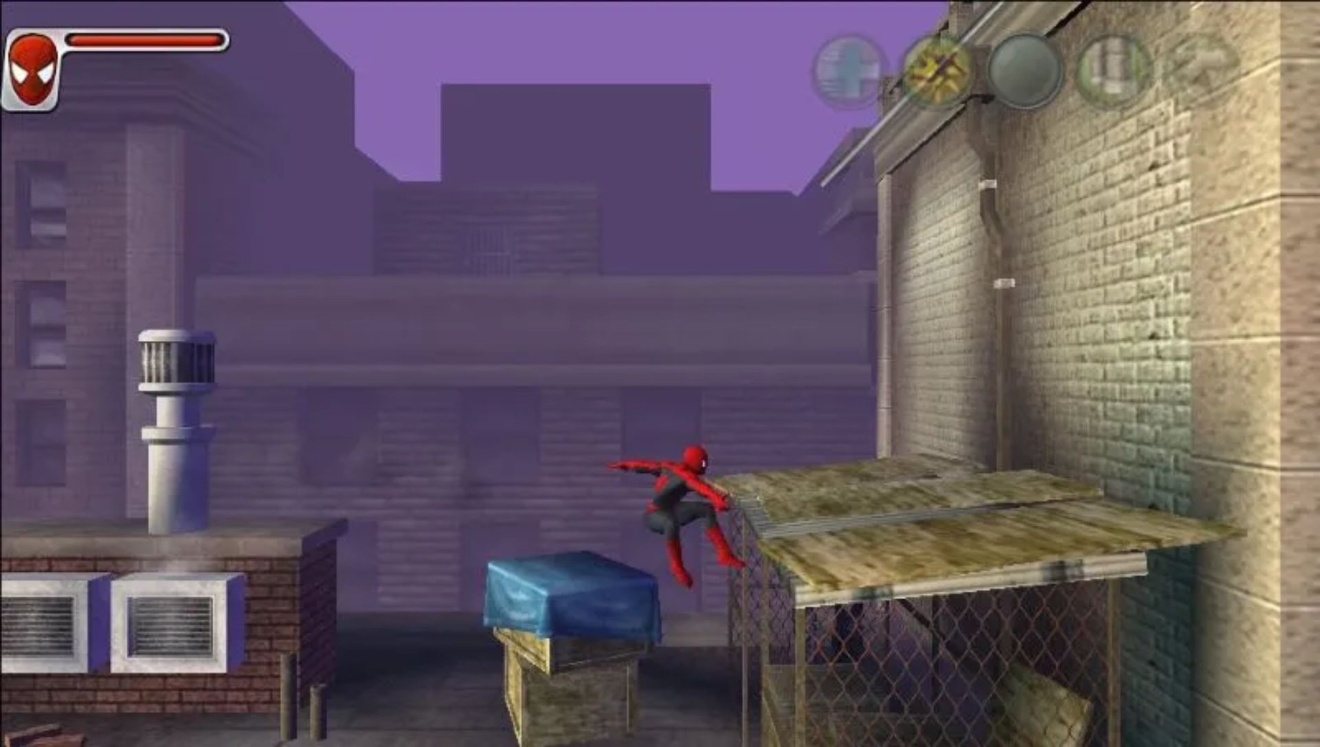 蜘蛛侠：暗影之网PSP游戏截图第4张