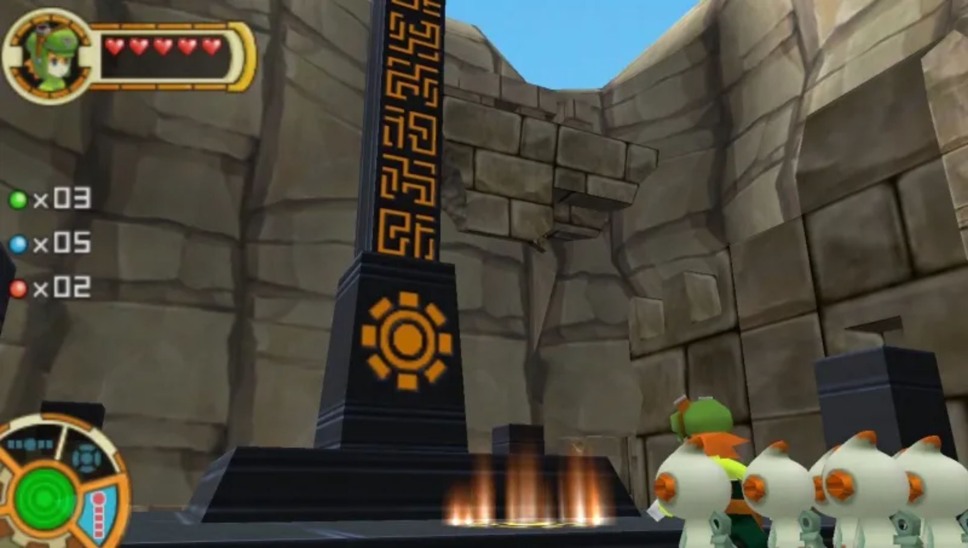 遗迹大冒险PSP游戏截图第9张