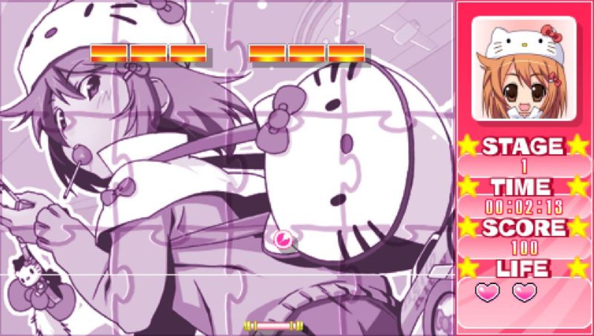 凯蒂猫方块冲击123PSP游戏截图第13张