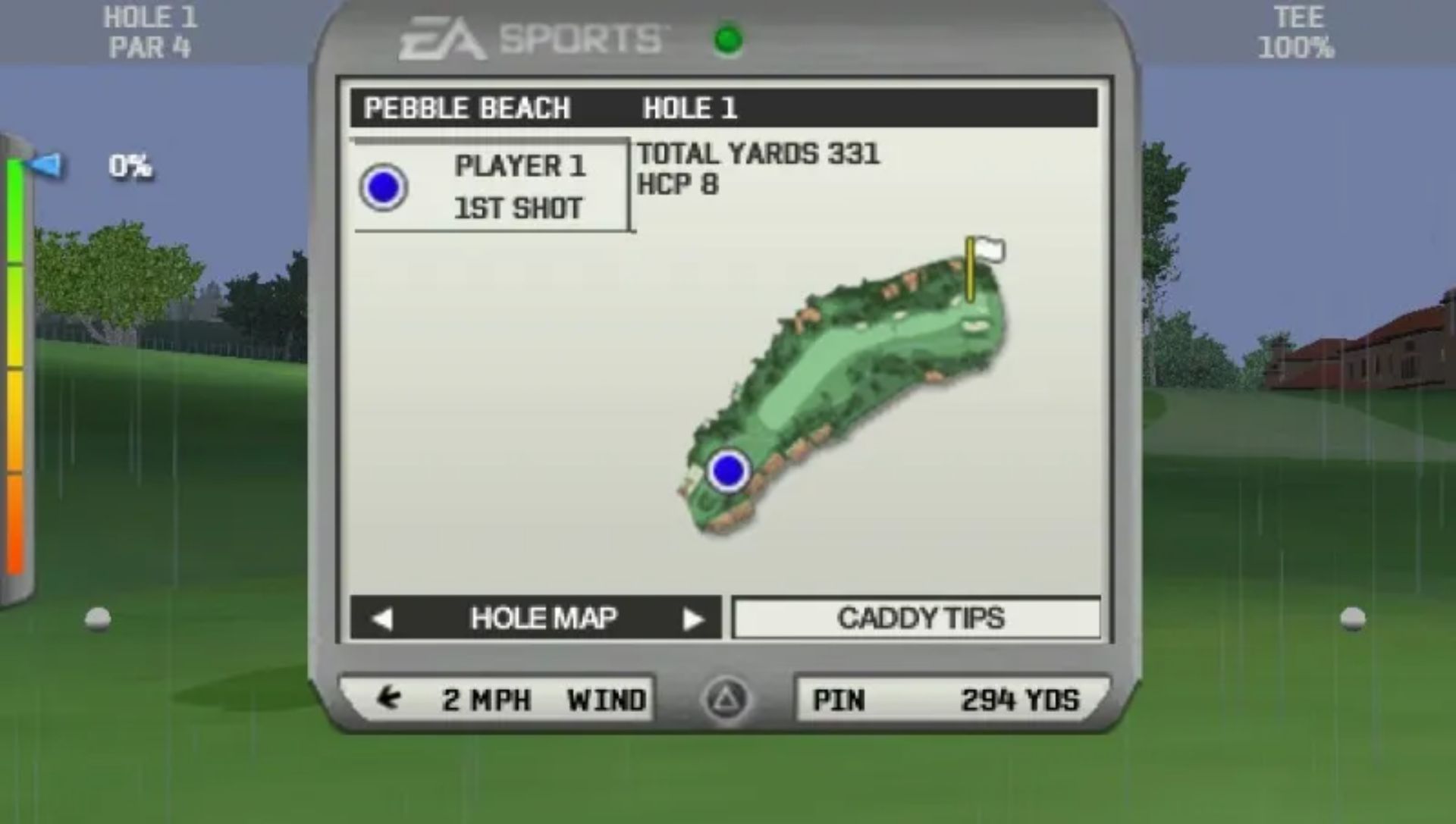 泰格伍兹高尔夫球巡回赛2006PSP游戏截图第8张