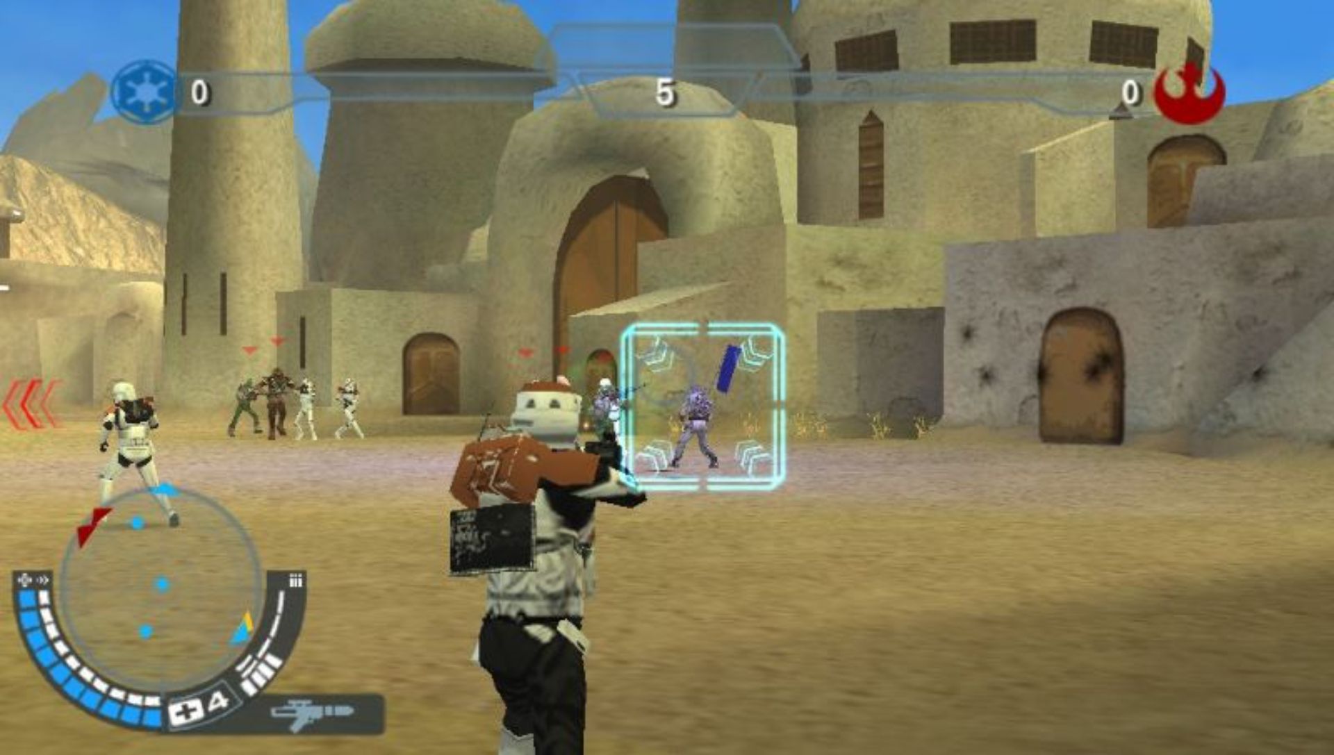 星球大战：前线（精英舰队）PSP游戏截图第4张