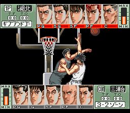 灌篮高手2：全国大赛预赛完全版SFC游戏截图第17张