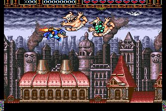 火箭骑士历险记／火箭骑士大冒险MD游戏截图第11张