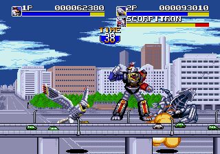 恐龙战队：电影版MD游戏截图第8张