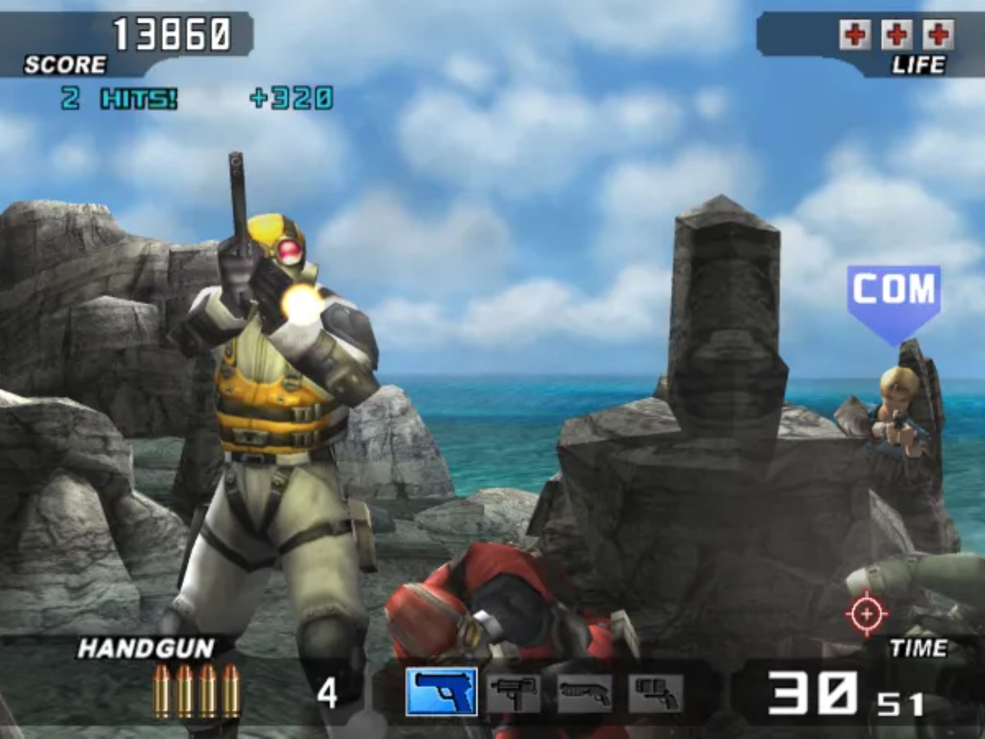 化解危机3／时空枪手3PS2游戏截图第11张