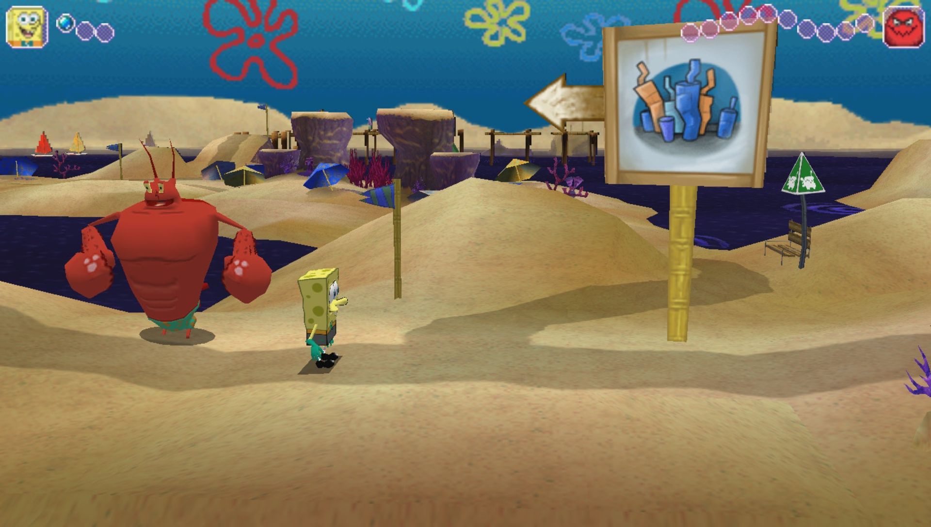 海绵宝宝：黄色复仇者PSP游戏截图第13张