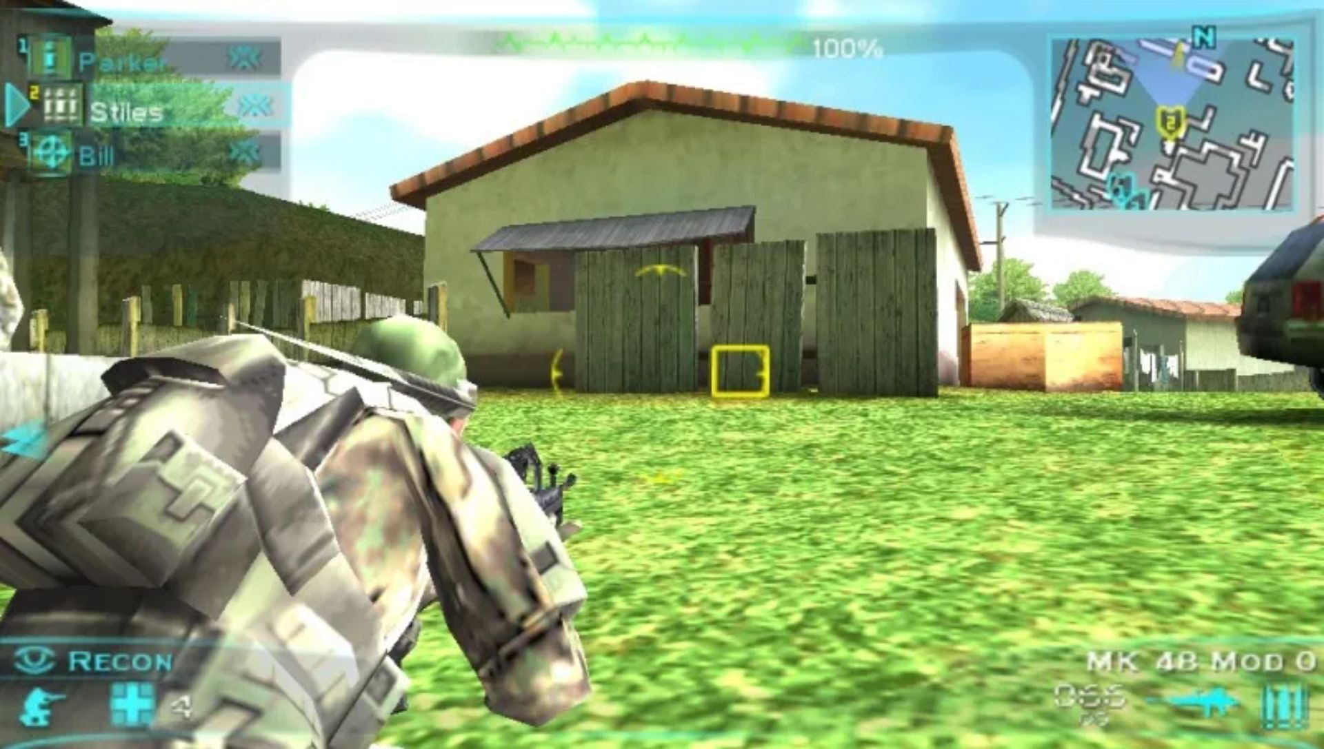 幽灵行动：猎食者PSP游戏截图第9张